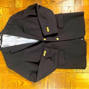 Boy’s IZOD Navy Blue Blazer with Gold Buttons